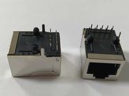 PoE Tab UP Latch Integrated Magnetic RJ45 Connector RoHS Complaint